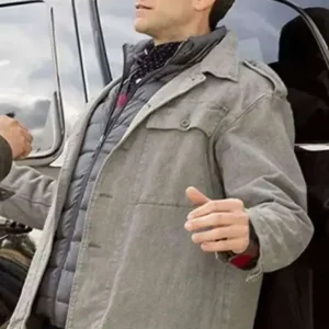 Wes Bentley Jamie Dutton Grey Cotton Field Jacket