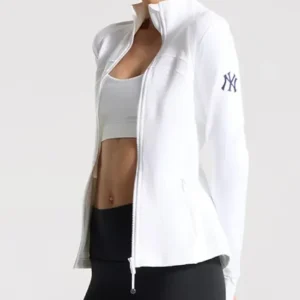 Yankees lululemon Define White Jacket
