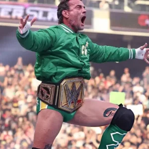 cm punk summerslam green jacket