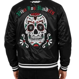 viva los raiders jacket Back Look