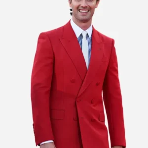 83rd Venice International Film Festival 2026 Patrick Schwarzenegger Red Blazer On Sale