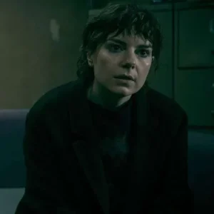 Aimee-Ffion Edwards TV Series Slow Horses 2026 Black Wool Blazer On Sale