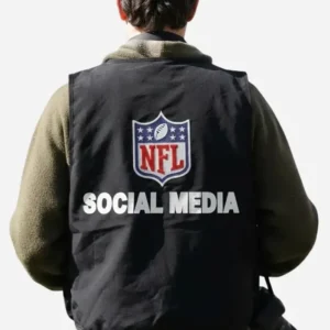 American Football League 2026 NFL Social Media Scotty James 31 Black Vest On Sale