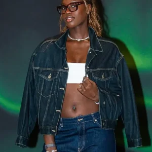 Awa Fam Airlines Event Denim Jacket