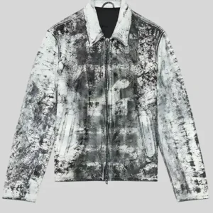 BTS ARIRANG World Tour Chicago Jungkook Diesel Leather Jacket