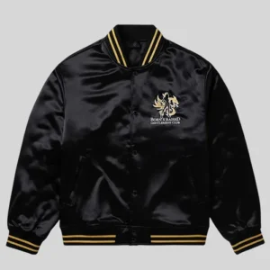 Born Raised Gentlemen's Club Satin Jacket