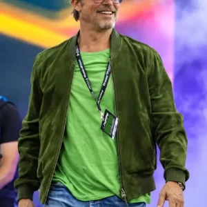 Brad Pitt NASCAR Cup Series 2026 Bomber Jacket