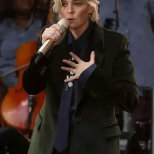 Brandi Carlile NBC Today Green Blazer