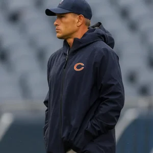 Chicago Bears Ben Johnson Parachute Jacket