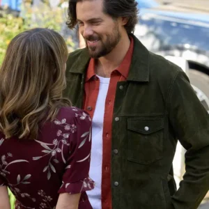 Chris McNally Movie Love Finds You 2026 Jack Green Cotton Jacket