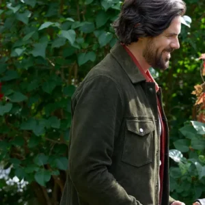 Chris McNally Movie Love Finds You 2026 Jack Green Cotton Jacket On Sale