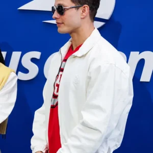 Event US Open Tennis Championship 2026 Matt Rife White Jacket