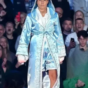 Flora Pili Croke Park Dublin Black Gold Boxing Walkout Coat