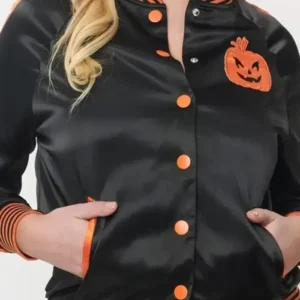 Halloween Pumpkin Scream Queen Jacket