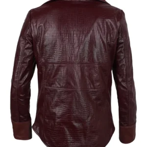 Jada Pinkett Smith Movie The Matrix 4 2021 Niobe Red Leather Jacket