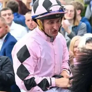 Jockey Shane Foley Dallmayr Cup 2026 Pink Bomber Jacket On Sale