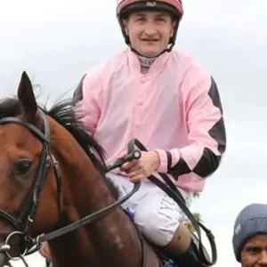 Jockey Shane Foley Dallmayr Cup 2026 Pink Satin Bomber Jacket