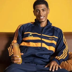 Jude Bellingham Lucozade Campaign Shoot Jacket
