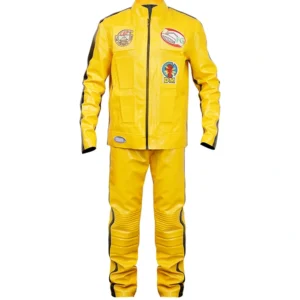 Kill Bill Leather Costume Suit Front Look