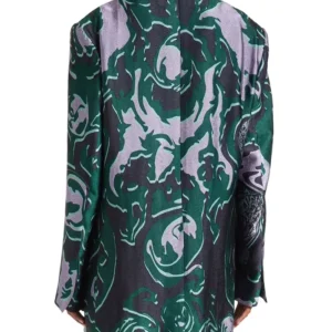 Kristen Johnston TV Series Leanne S02 Kristen Johnston Green Crepe Blazer On Sale