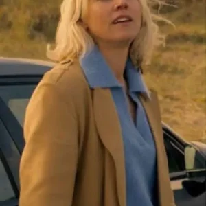Loes Haverkort TV Series The Perfect Lie 2026 Karen van der Made Beige Trench Coat
