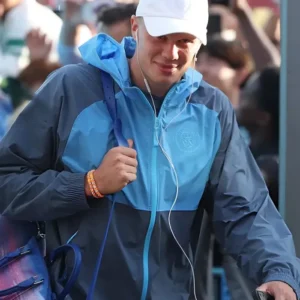 Manchester City Erling Haaland Blue Jacket