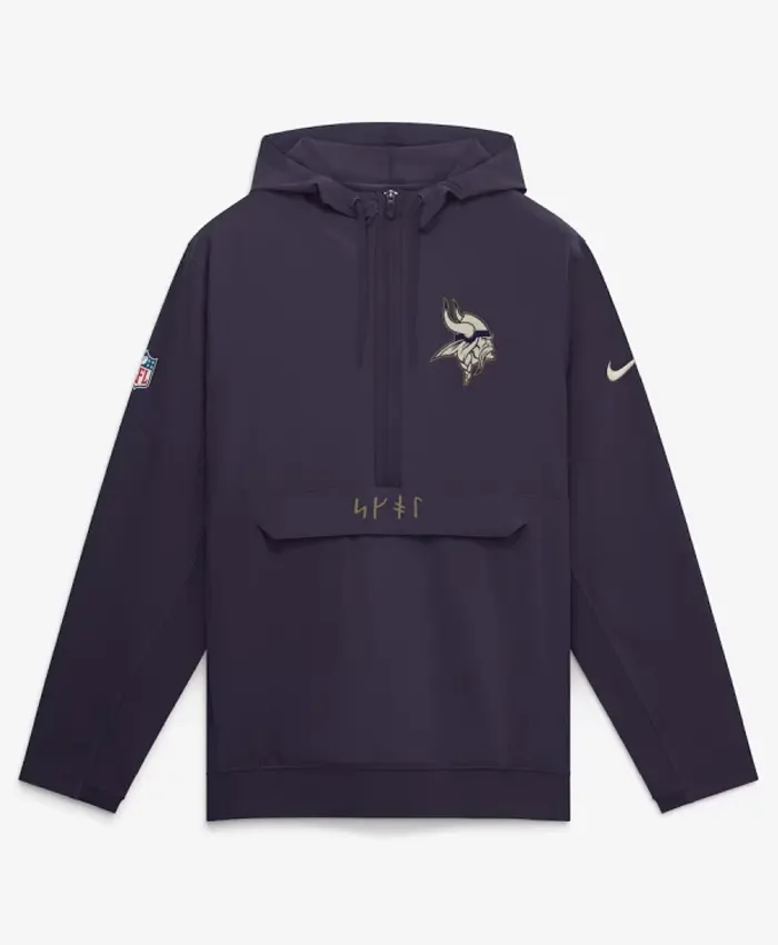 Minnesota Vikings Rivalries 2026 Anorak Half-Zip Jacket - Vanquishe