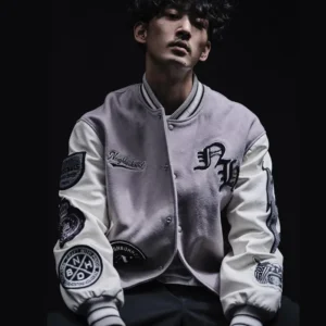NEIGHBORHOOD Jeff Hamilton Varsity Jacket 2026 Front View