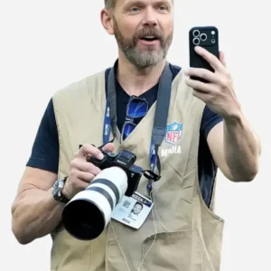 NFL Joel McHale Media Vest