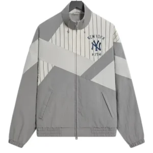 NY Yankees Pinstripe Windbreaker Jacket