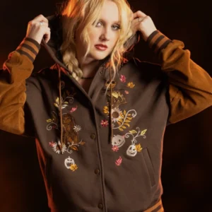 Nightmare Before Christmas Floral Jacket