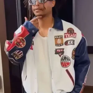 One Piece Usopp Leather Patch Jacket