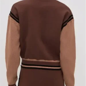 Pardis Saremi TV Series FBI S08 Zara Ushruf Brown Bomber Jacket On Sale