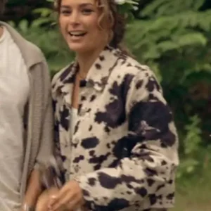Patricia de Jager The Perfect Lie 2026 Charlie Chan Dagelet Cow Print Jacket