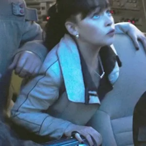 Qi’ra Solo A Star Wars Story Emilia Clarke Beige Leather Jacket On Sale