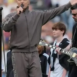 Robbie Williams Soccer Aid 2026 Grey Track Jacket On Sale
