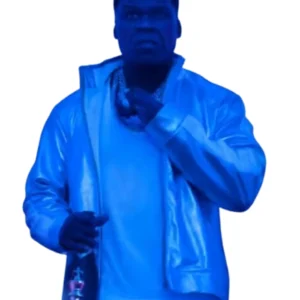Shop 50 Cent Movie Street Fighter 2026 Balrog Silver Leather Jacket On Sale