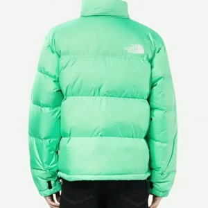 Shop Adam Sandler North Face Green Puffer Jacket On Sale