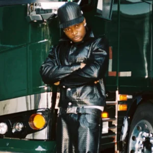 Shop Asake aka MM 2026 Black Leather Jacket On Sale