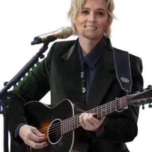 Shop Brandi Carlile NBC’s Today NYC 2026 Green Corduroy Blazer On Sale