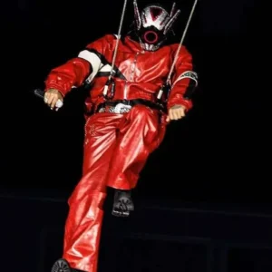 Shop Chris Brown R&B Tour 2026 Las Vegas Red Leather Jacket On Sale