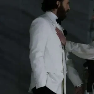 Shop Chris Evans Sacrifice 2026 Mike Tyler White Blazer