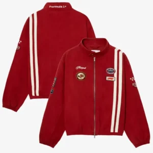 Shop Formula 1 X Pompeii Pit Crew Red Racing Jacket On Sale