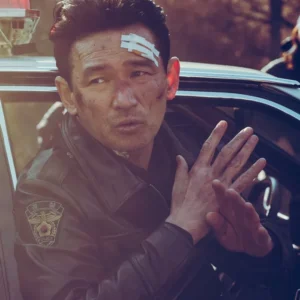 Shop Hwang Jung-min Movie Hope 2026 Beom-Seok Black Leather Jacket