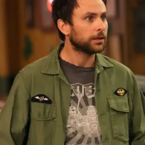 Shop It’s Always Sunny in Philadelphia Charlie Green Military Field Jacket