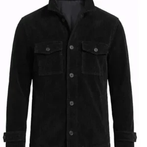 Shop Jack Lowden TV Series Slow Horses S06 River Cartwright Black Corduroy Jacket On Sale
