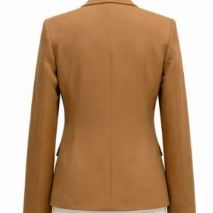 Shop Leanne Morgan TV Series Leanne S02 Fletcher Morgan Brown Blazer On Sale