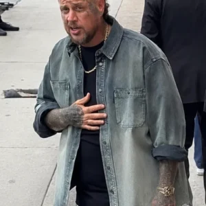 Shop Los Angeles 2026 Jelly Roll Blue Denim Jacket On Sale