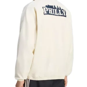 Shop Philadelphia Union 2026 Archive Anthem Off-White Jacket
