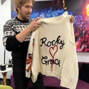 Shop Ryan Gosling Project Hail Mary Ryland Grace Fox Cardigan